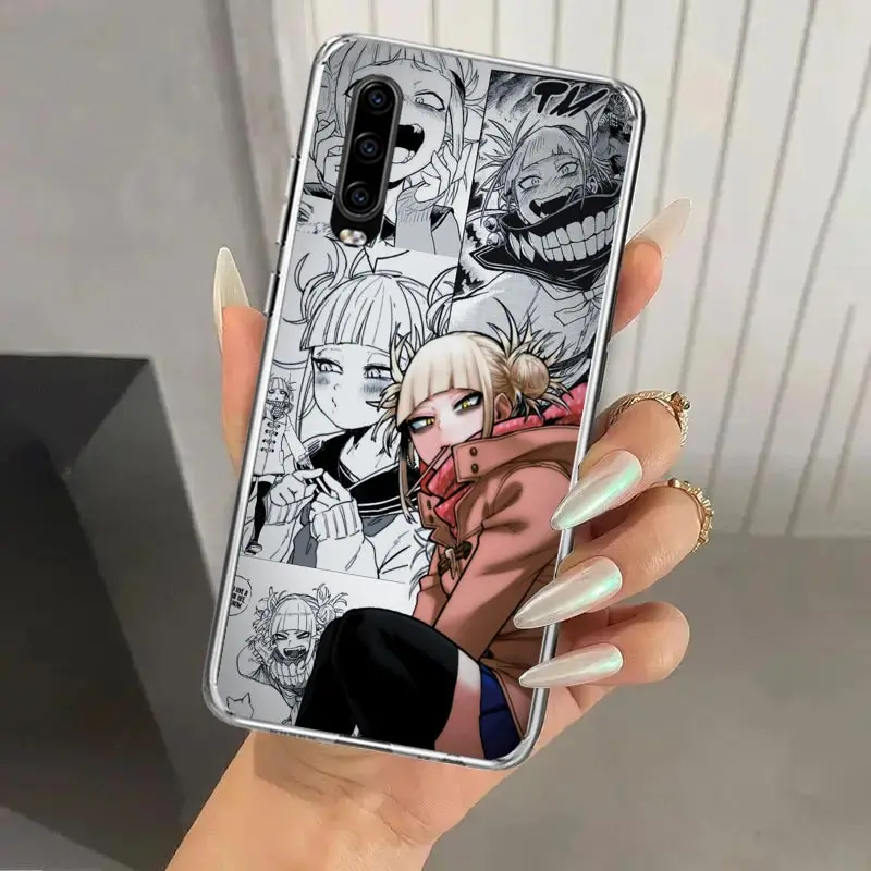 My Hero MHA Himiko Toga Phone Case for Huawei P40 P30 P20 P10 Pro Mate 20 10 Lite P Smart Z Y5 Y6 Y7 Y9S Soft Funda Print Shell