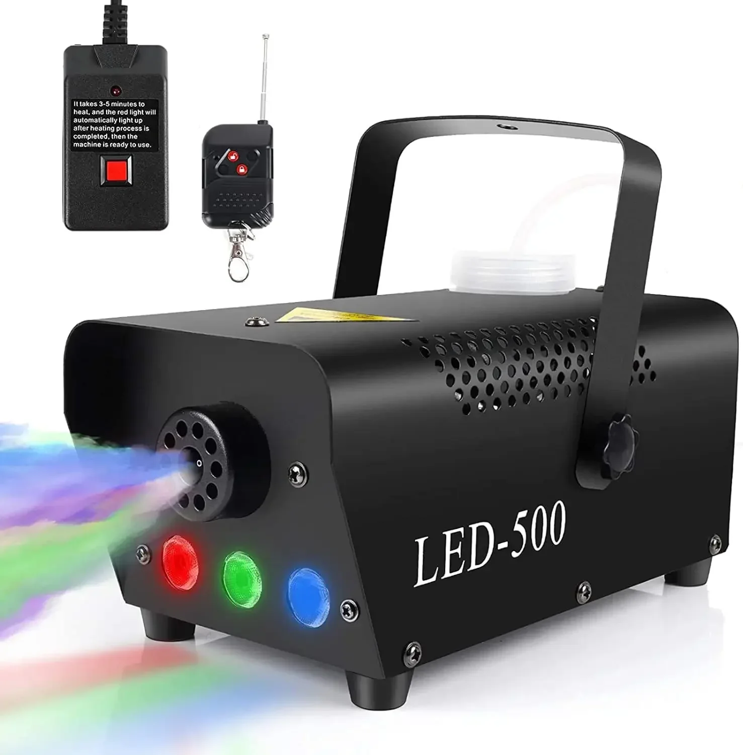 Upgraded Version Smoke Machine An Atmosphere Stage Special Effects Machine Wireless LED Stage Smoke Machine