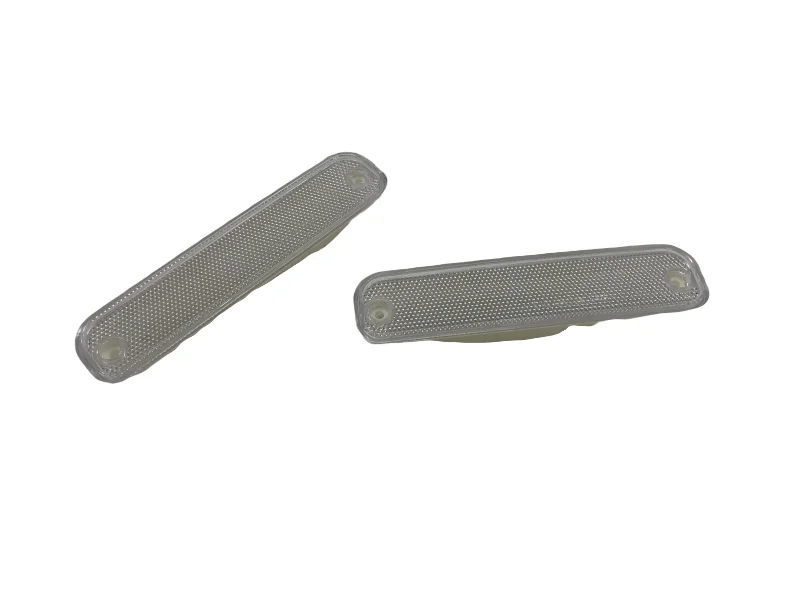 

Exquisite Show-Quality 2 Pc Front Signal Side Marker Lights Pair Clear Lens For Chevy / Gmc Pickup Truck 73-80