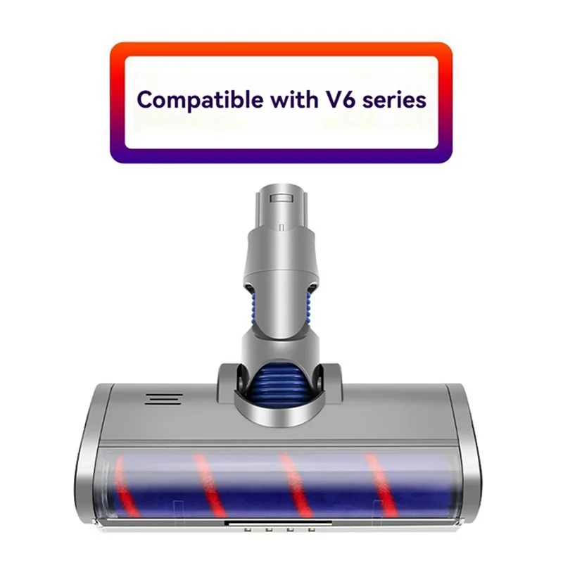 A98G-Vacuum Electric Floor Brush And Flat Head Gap Suction Attachment For Dyson V6 Vacuum Cleaner Replacement Parts