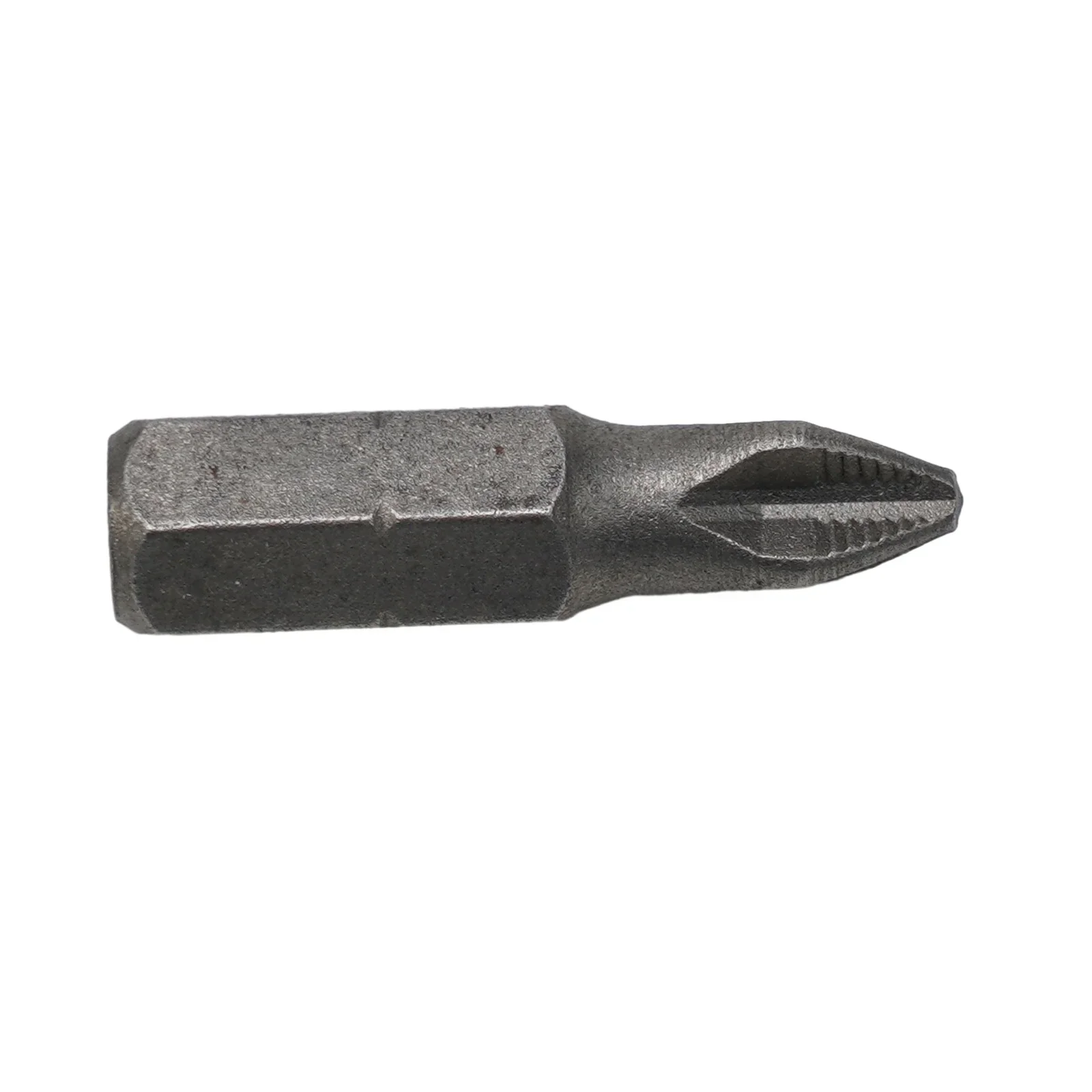 Belah Hex Shank Bit Pemutar Skru Keluli Aloi Anti-kesan Magnet Ringan Tidak Licin Pemutar Skru Silang Silang