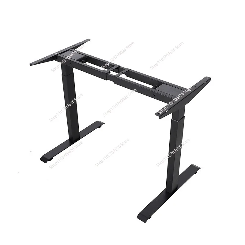 Dual Motor Electric Adjustable Standing Computer Desk for Home and Office  (Black Frame only)