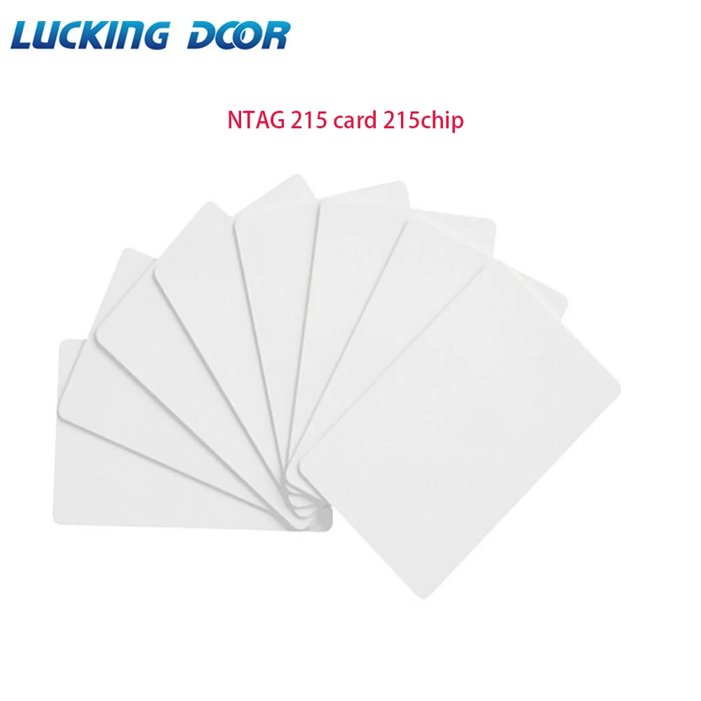 

50/100pcs Ntag 215 NFC Cards Tag Forum card Chip 504Bytes NFC Tags Cards Ntag 215 504Bytes 13.56mHz Protocol ISO14443A