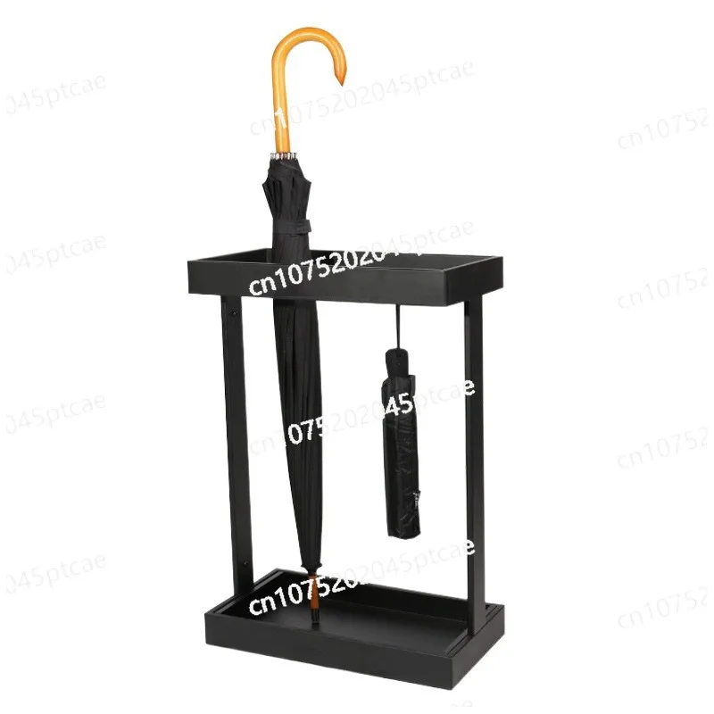 

Стеллаж для хранения зонтов в вестибюле отеля, ведро для хранения зонтов из кованого железа, ведро для хранения зонтов