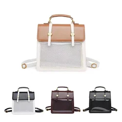 New Japanese Jk Itabag Harajuku Pain Bag For Women PU Transparent Pocket Itabag High School Girls Uniform JK Ita backpack