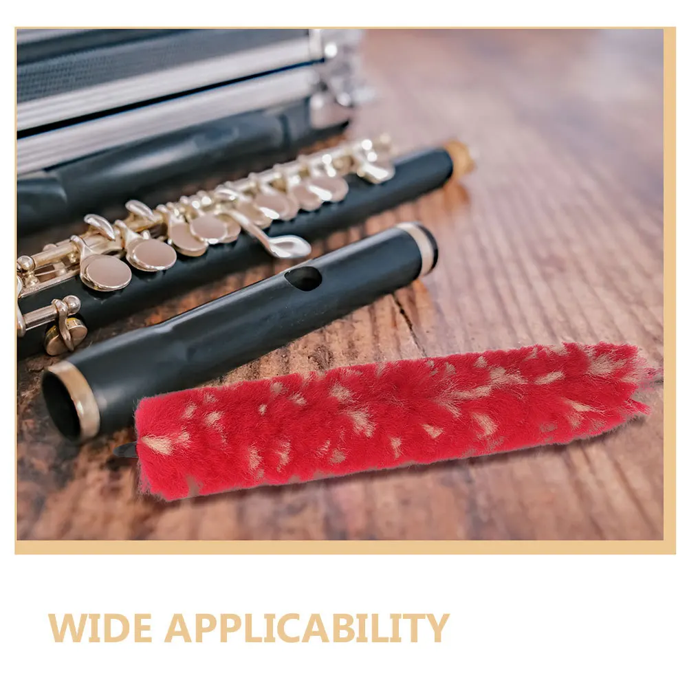 2 шт., набор щеток для чистки кларнета, мягкая щетина, очиститель шеи для деревянных духовых инструментов, набор для ухода за флейтой, щетка для чистки флейты