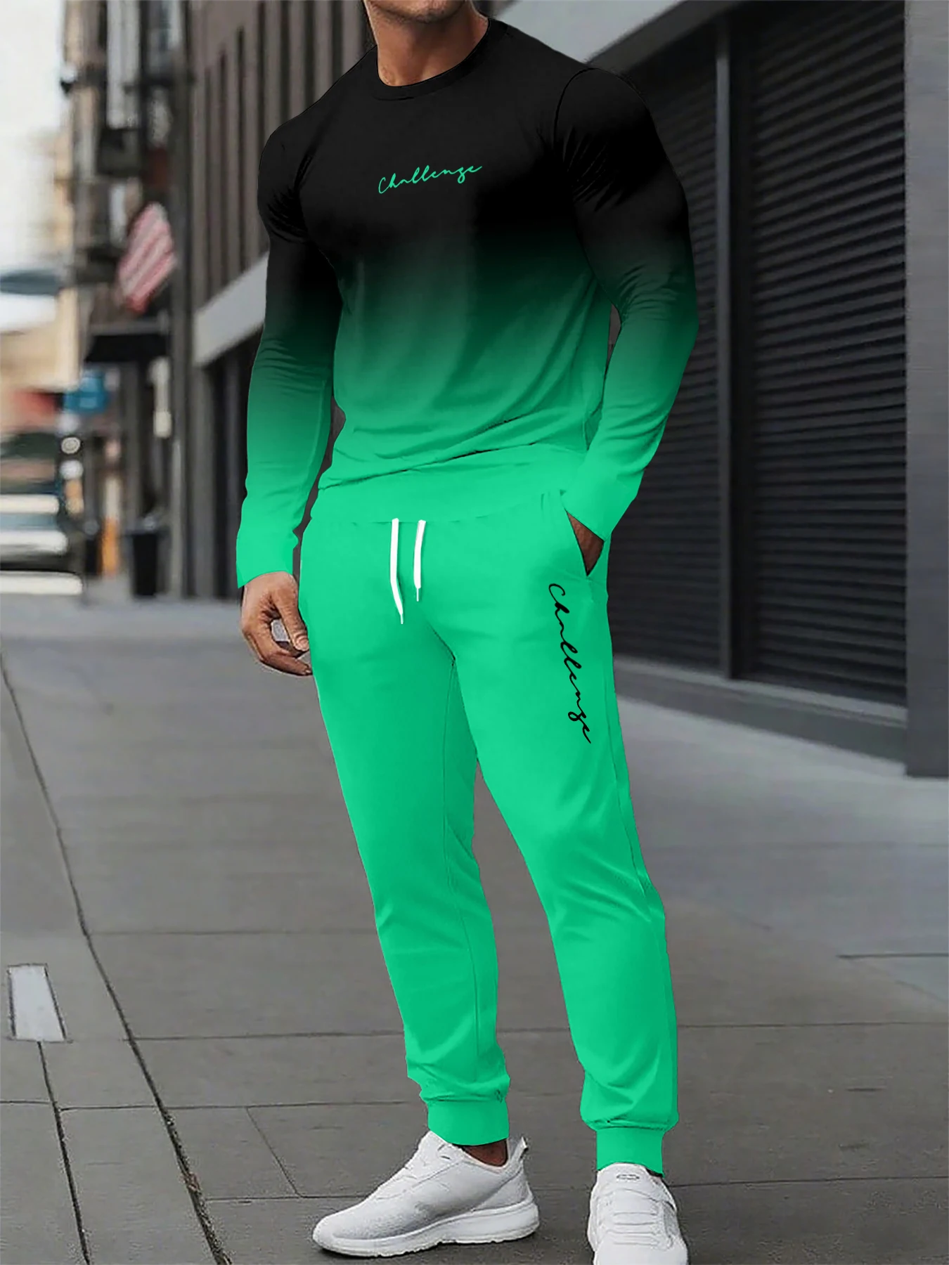 

Autumn Winter Two Piece Set for men Drawstring Women's Tracksuit tshirt Suit Quality Comfortable Casual Pullover Fashion Suits﻿﻿