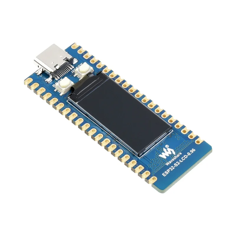 SMEIIER ESP32-S2 MCU WiFi Placa de desarrollo 240MHz 2,4 GHz WiFi LCD opcional / Pinheader