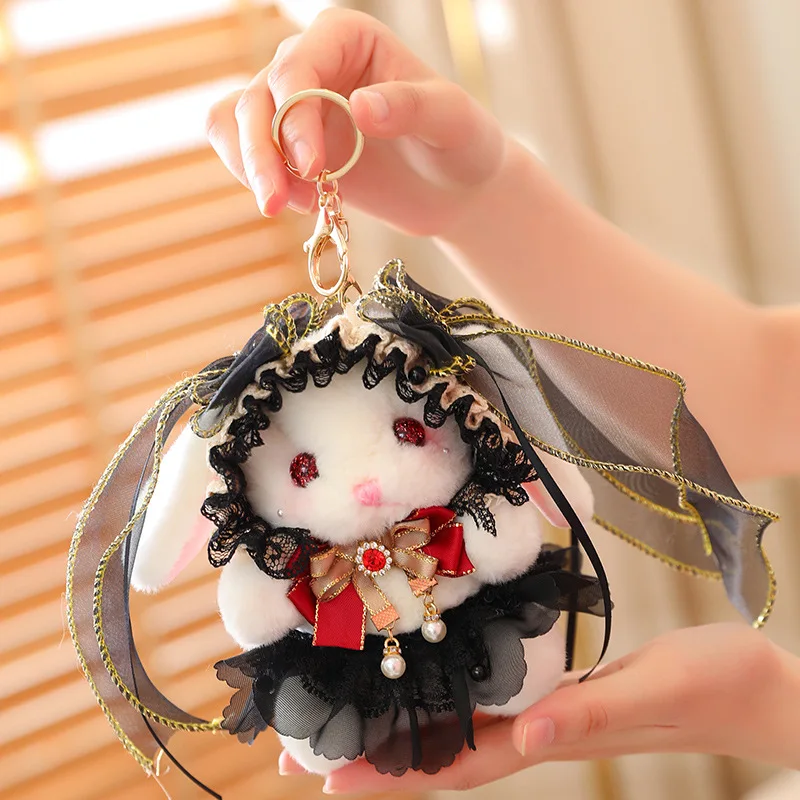 Kawaii lolita Kaninchen Plüschtiere beschwichtigen Puppe Stofftier Hase Plüsch tier Kinderspiel zeug Mädchen Kinder Geburtstags geschenke Baby Schlafs pielzeug