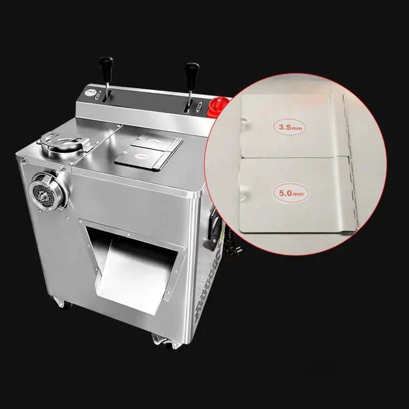 Multifunctional Stainless Steel Minr and Slir with Automatic Feeding—Slir for Frozen Beef and Lamb Rolls—All-i(ized)
