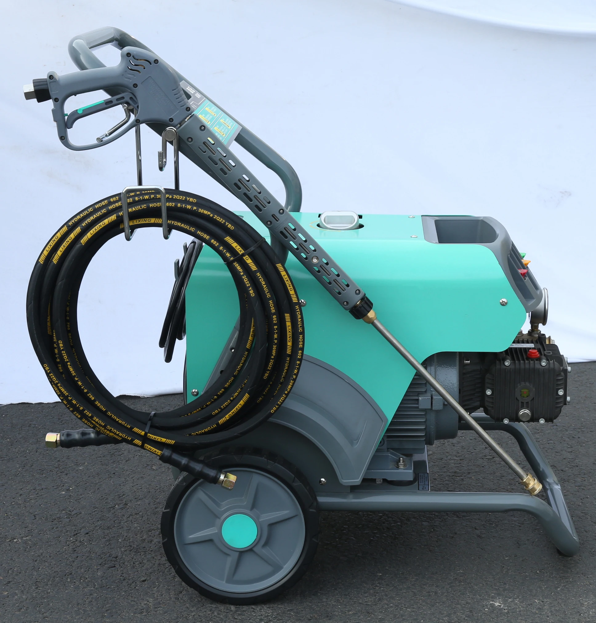 3600PSI  380V 7.5KW 250bar 15LPM Multifunctional Farm Commercial High Pressure Water Jet Spray Car Washer Cleaning Machine