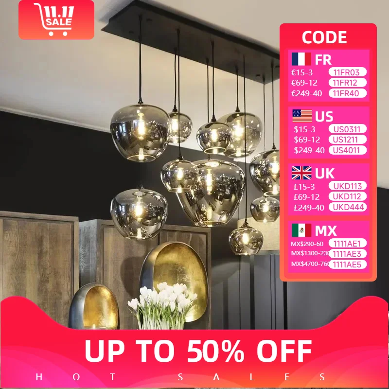 

Modern Home Decorations Led Lights Pendant Lamps for Living Room Chandeliers for Bedroom Dining Table Hanging Indoor Fixture