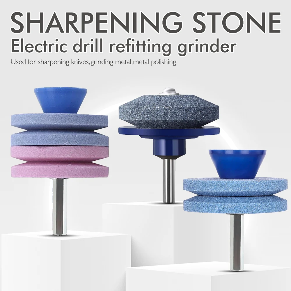 

Точильный камень, лезвие точилки для газонокосилки, используемое для заточки ножей, шлифовка металла, полировка, электрическая дрель, шлифовальная машина