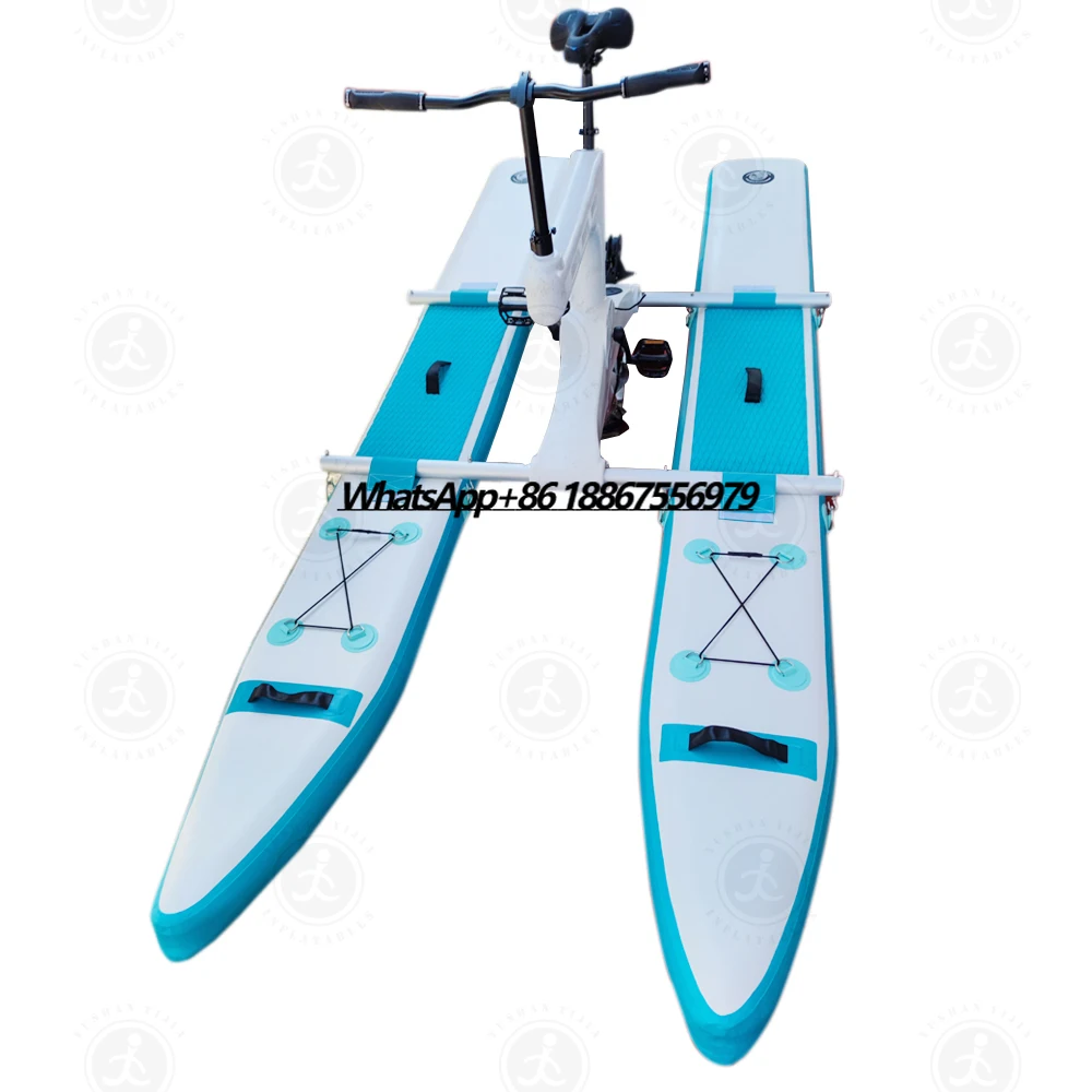 

Hot Selling in Summer Water Park Entertainment Portable Inflatable Water Bikes