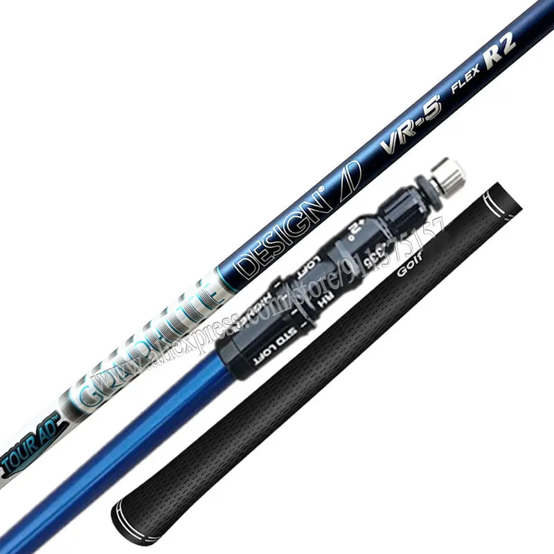 Pilote Golf Shaft AD VR-5 Graphite Shaft Series Flex R1/S, assemblage gratuit, manchon et poignées, Clubs Shftas