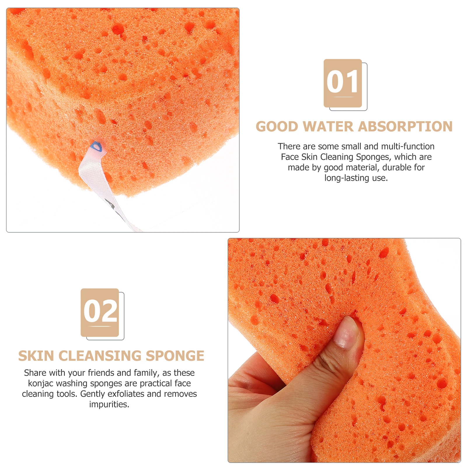 

4Pcs Loofah Sponge Glove Exfoliator Pads Natural Material Gentle Skin Circulation Enhancer for Daily Use Mixing Color