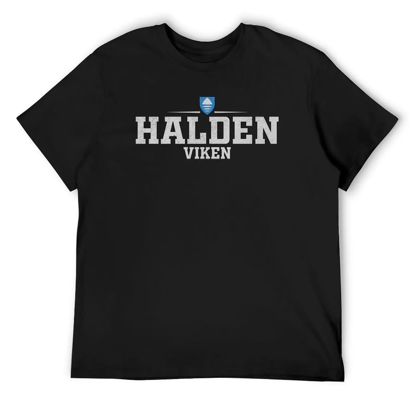 

Halden, Viken, Norge/Norway T-Shirt vintage anime tshirt customs t shirts men