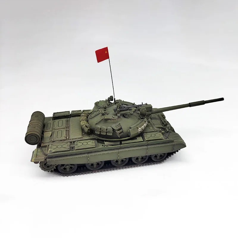 1:72 Scale Plastic Soviet T62BDD Main Battle Tank Model Militarized Combat Track Type Classics Adult Gifts Static Display