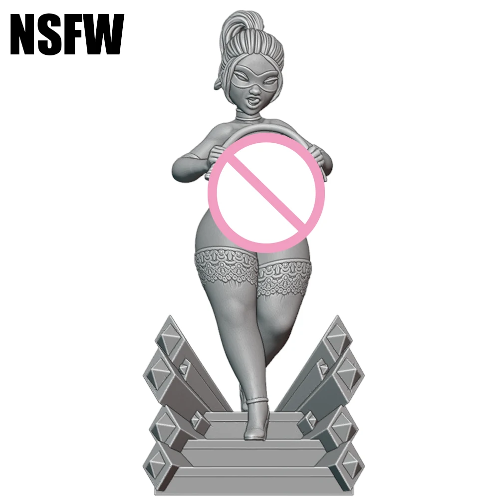 

1/24 3d Printing Model Kit Belle Sexy Auntie Mature NSFW Resin Figure Model Kit DIY Miniature Reduction Statue Unpainted Kit Toy