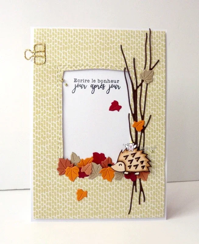 

Piggy Craft metal cutting dies cut die mold Dotted rectangle frame Scrapbook paper craft knife mould blade punch stencils dies