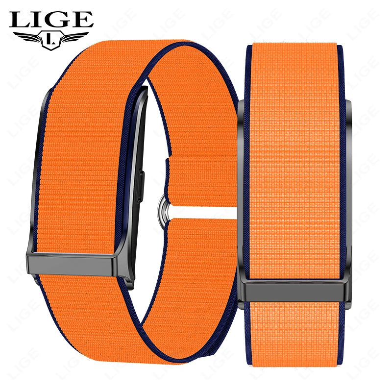 

LIGE No Screen Fitness Smart Watch 2025 Smart Bracelet Tracker Heart Rate Monitor 1ATM Waterproof Pedometer Smartwatch Men Women