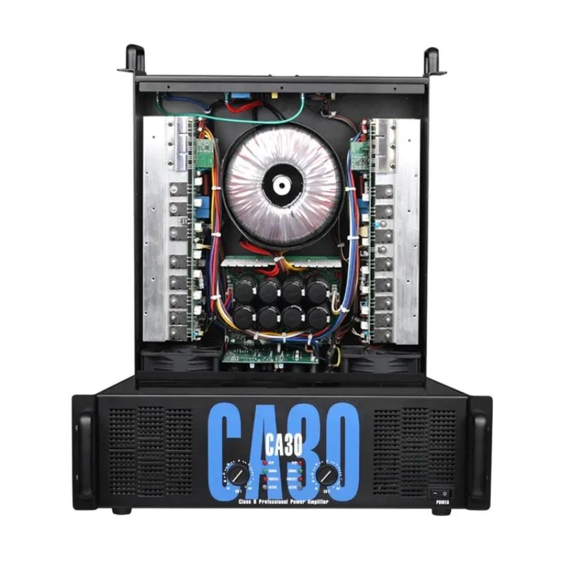 CA30 high-power amplifier, dual-channel professional stage KTV private room wedding outdoor performance post-amplifier