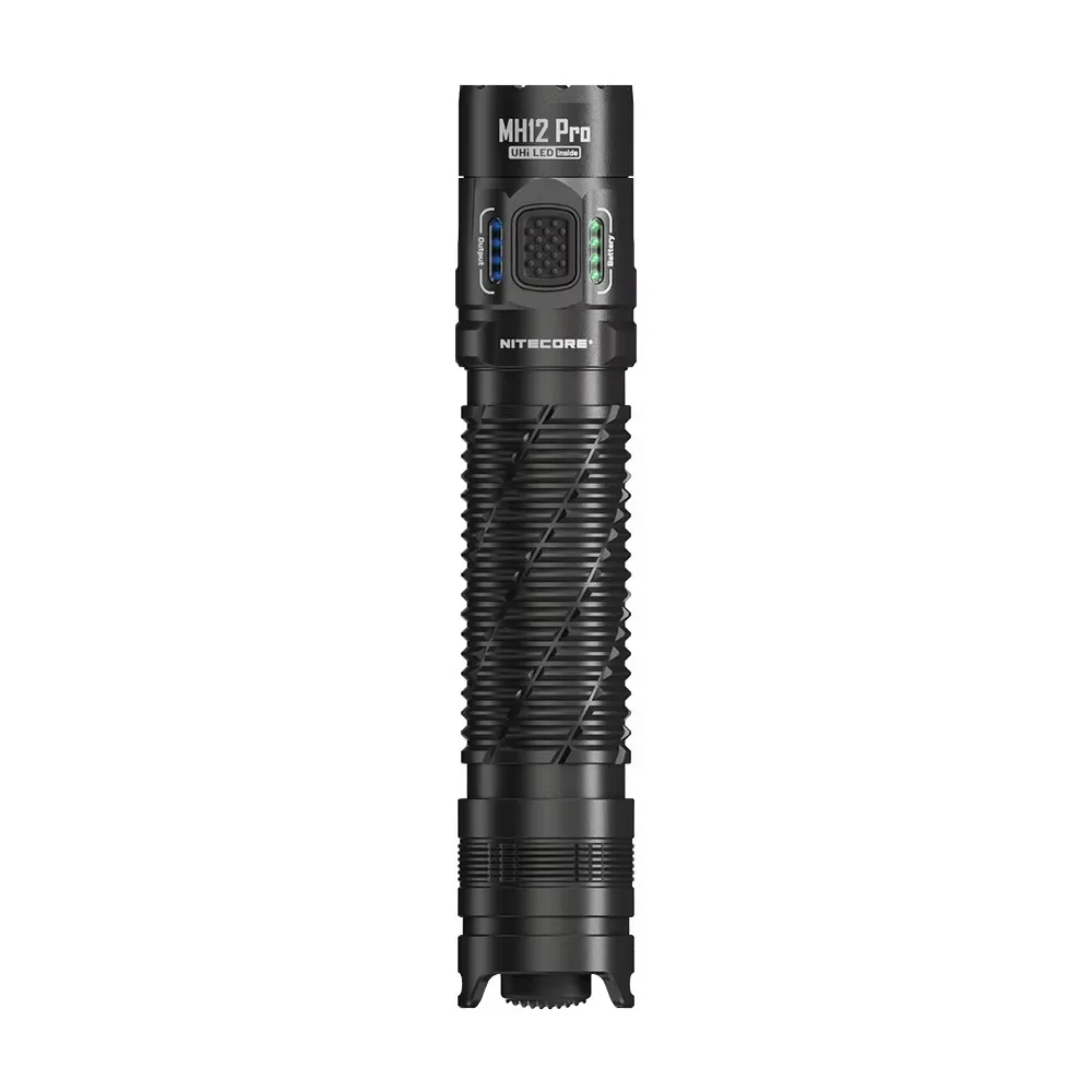 NITECORE MH12 Pro USB-C Rechargeable Compact Flashlight ,Max 3300LM Beam Distance 505M Torch Light ,Built-in NL2153HP battery