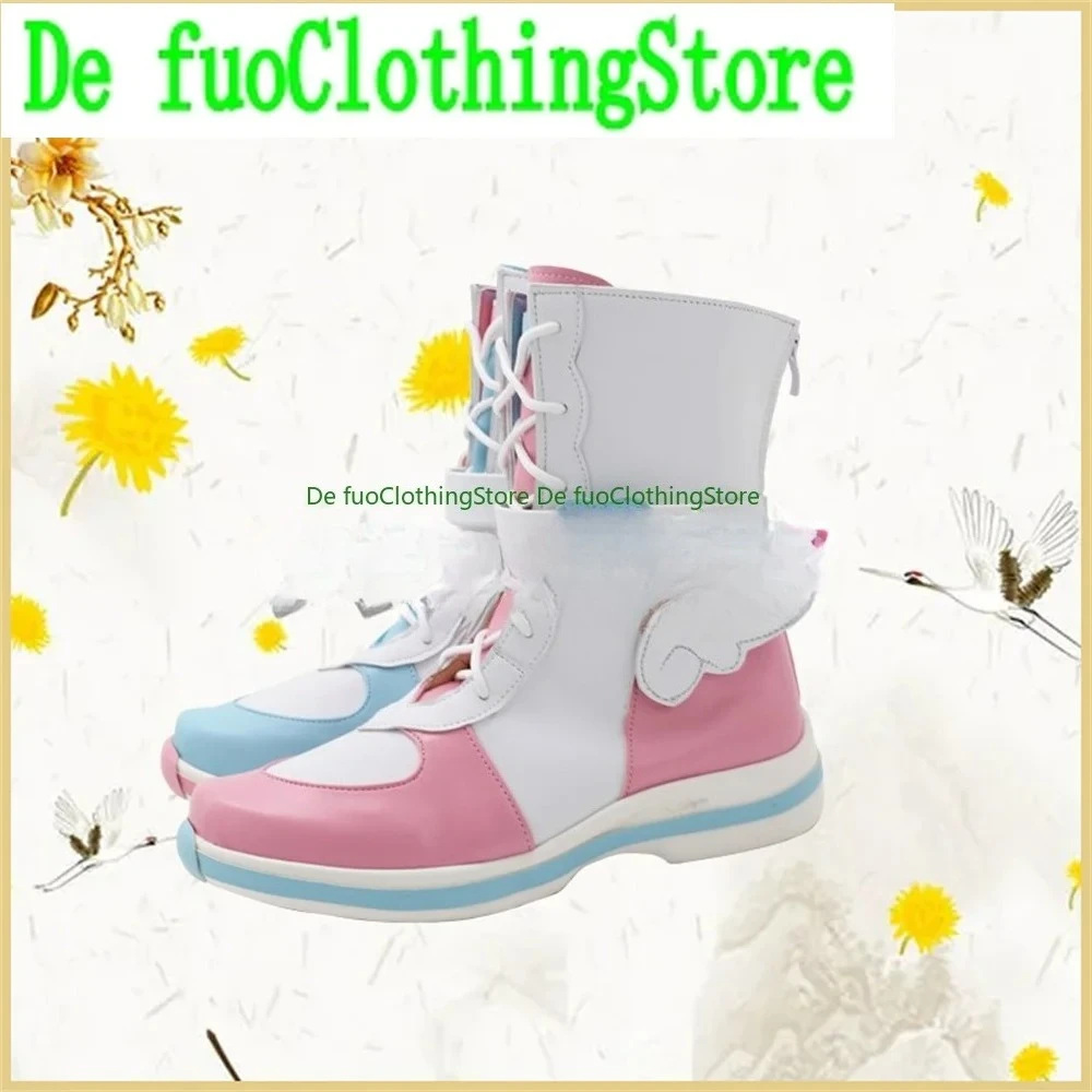 

Defuo Amamiya Kokoro Обувь для косплея Сапоги Игра Аниме Хэллоуин Рождественская обувь Магазин