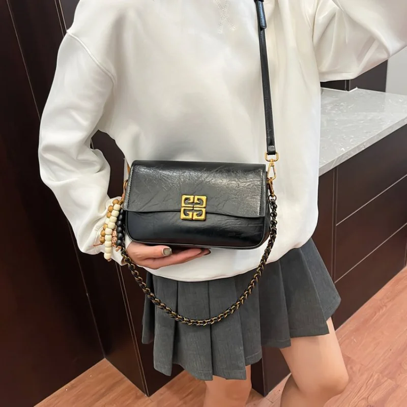 

​2025 New Women's Square Bag, Chain Strap Crossbody Purse, Large Capacity Shoulder Sling for Daily, Chic & Spacious​