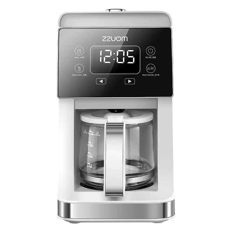 Coffee machine fully automatic household American style drip grinder integrated soybean powder dual-purpose coffee pot