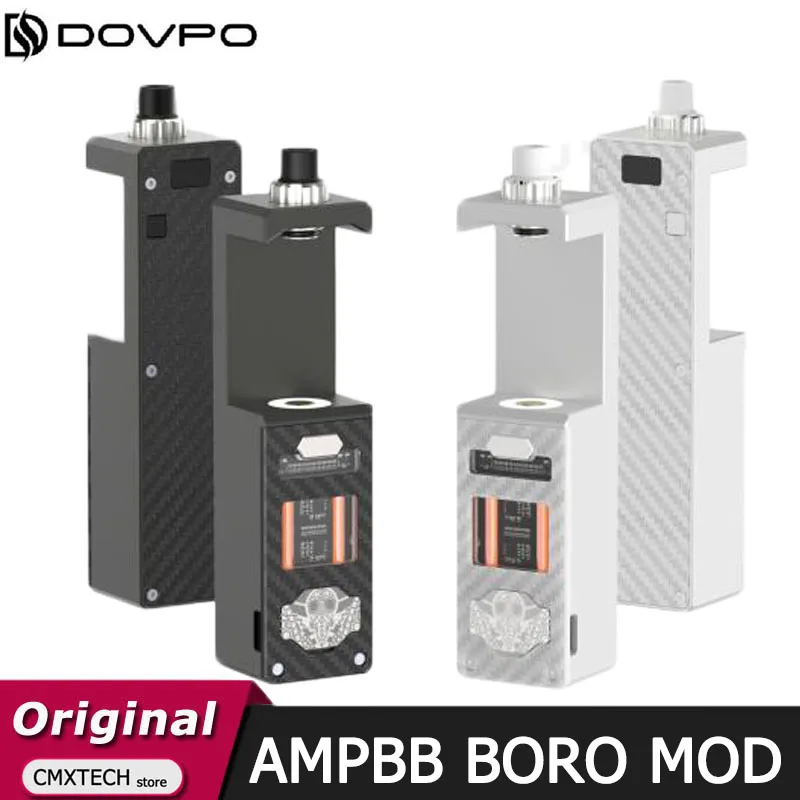 Original Dovpo BP MODS AMPBB BORO MOD with 2000mah Internal Battery 60W Electonic Cigarette Vape Support TMD Boro Tank