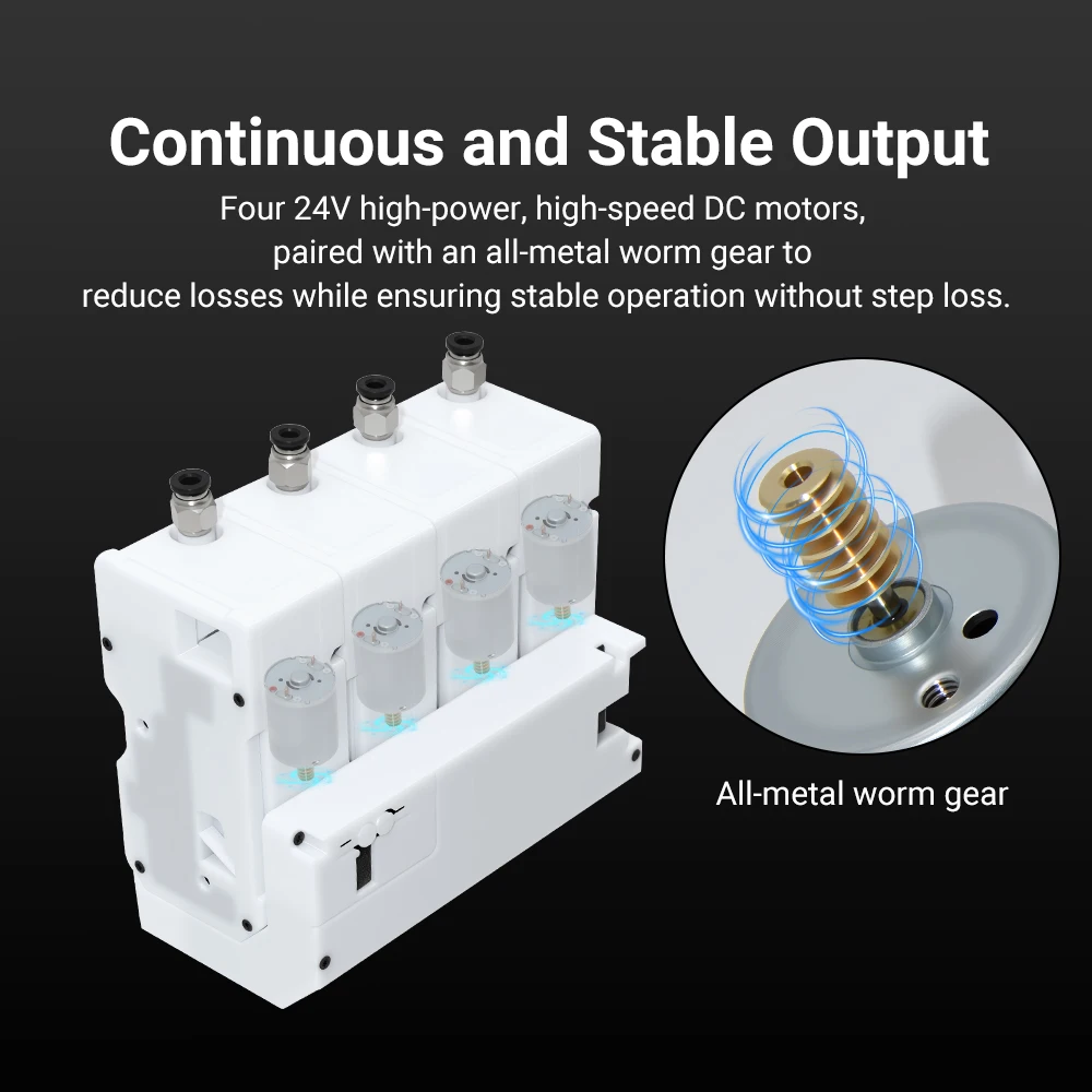 For Baoboo A1/A1 Mini 3d Printer BMCU 370C DM AMS Lite Filament Feeder Open Source Automatic Feeding MMU 3D Printer Farm