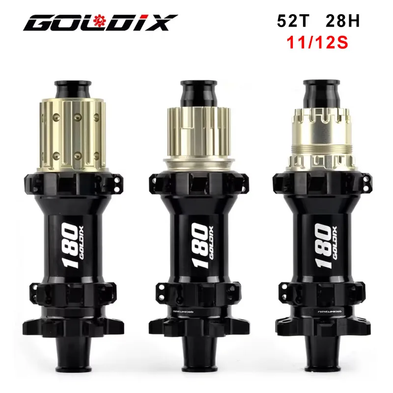 

GOLDIX M180 горный велосипед hub BOOST 6 болтов 28 отверстий EXP52T трещотка подходит для HG MS XD 11/12 скоростные велосипедные аксессуары