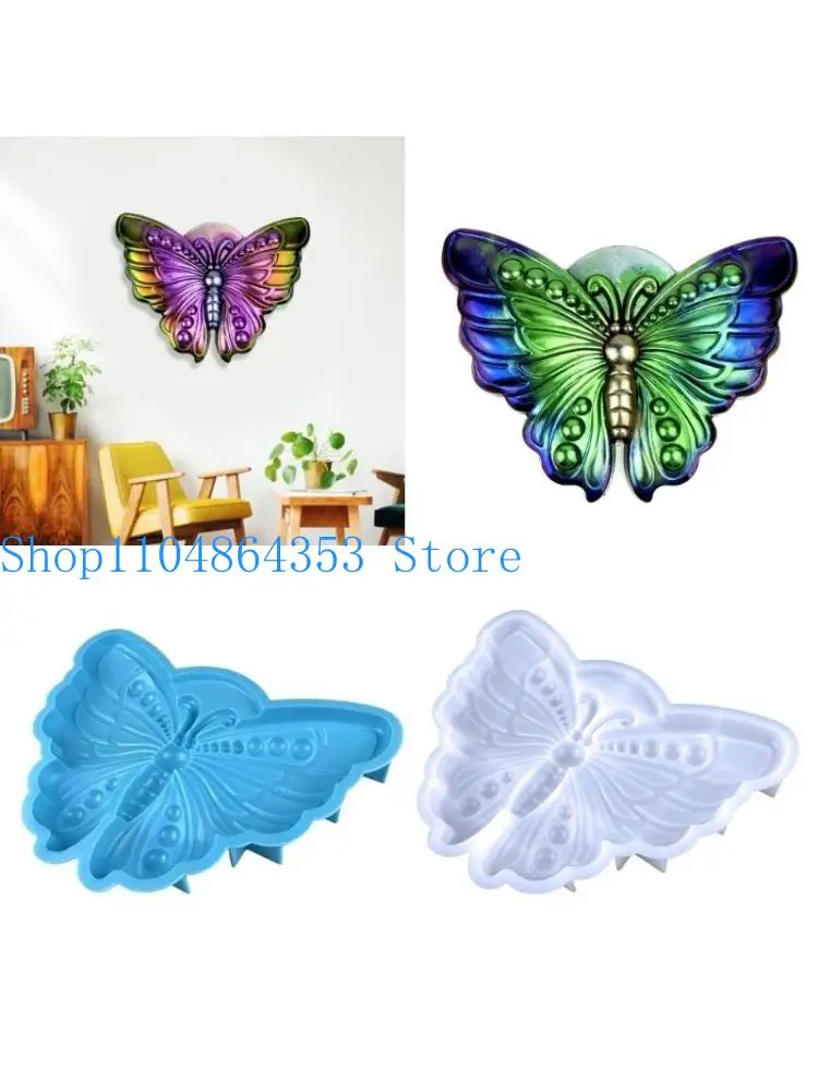 

652F форма для декора в форме бабочки DIY настольные украшения кулон форма для эпоксидной смолы