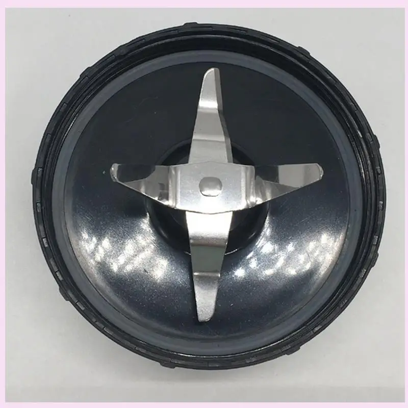 

B25B 2 Set Replacement Cross And Flat Blades - Replacement Parts With Extra 8 Gaskets For 250W Blender Juicer Mixer