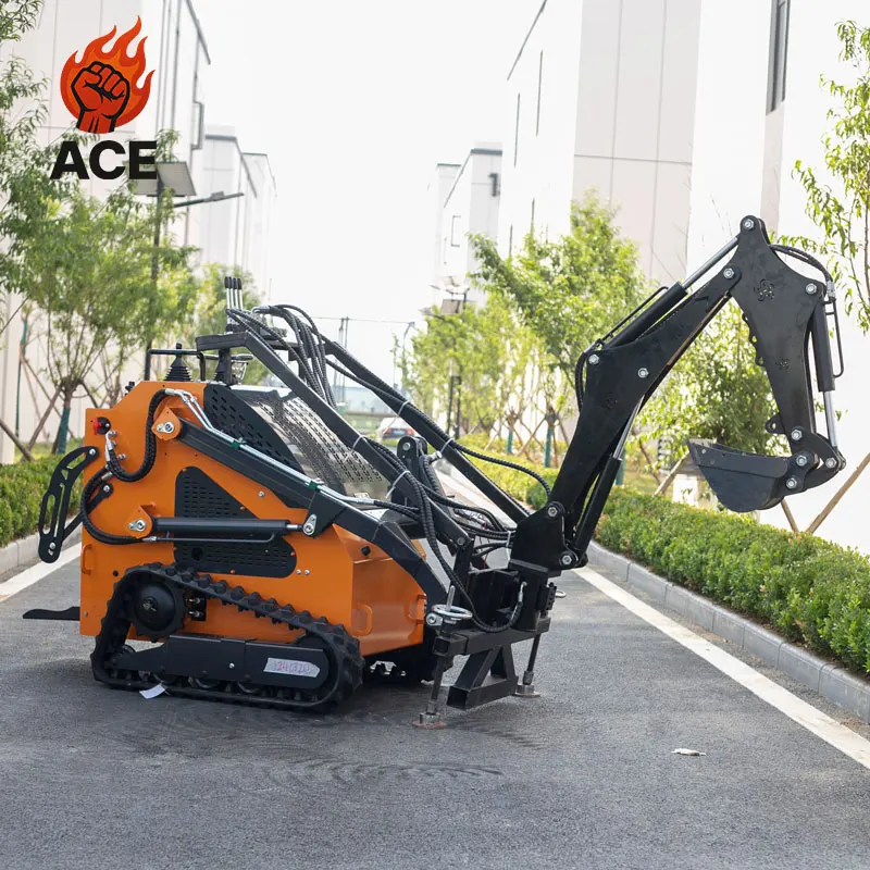 Мини-погрузчик с бортовым поворотом Kubota Engine V1000 EPA EURO5, китайский погрузчик с бортовым поворотом, садовый небольшой погрузчик с бортовым поворотом для индивидуальной настройки