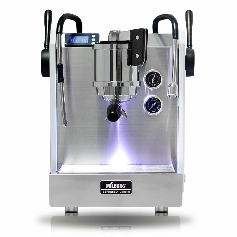 Espresso machine Semi-Automatic Coffee Machine 9 Bar Double Boiler Rotary Pump EM-30 Commercial Household 3 Stage PID Control