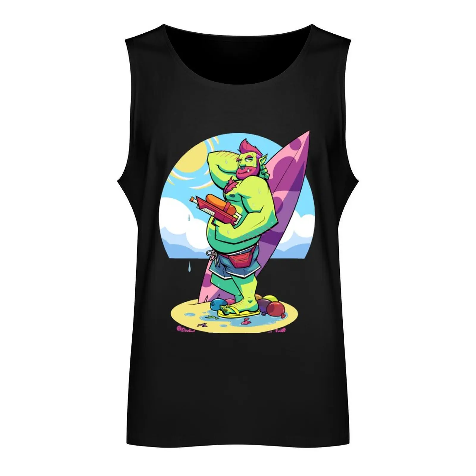 Hot Orc Summer Tank Top Men's clothes clothing men gym top mens gym clothes