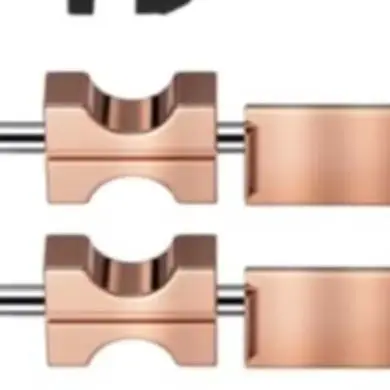 4PCS AD5X Nozzle Set Copper Alloy + Hardened Steel Tip Quick-Swap Design 0.25mm 0.4mm 0.6mm 0.8mm for Flashforge AD5X