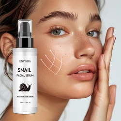 Advisha Snail Collagen Face Serum rassodante per il viso cura della pelle antietà rughe idratante sbiancante bellezza salute restringere i pori