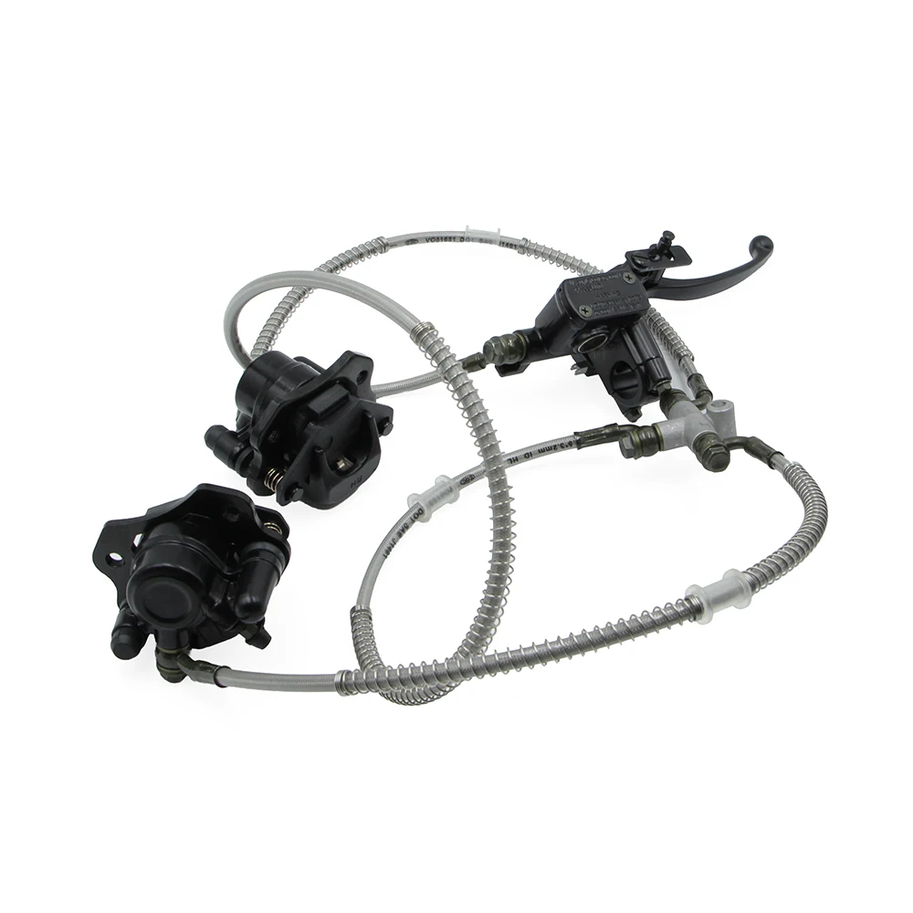 Front Hydraulic Brake Steering Strut Knuckle Spindles Wheel Hub Kit For 150cc 200cc 250cc Electric ATV UTV Quad Go Kart Buggy image 6