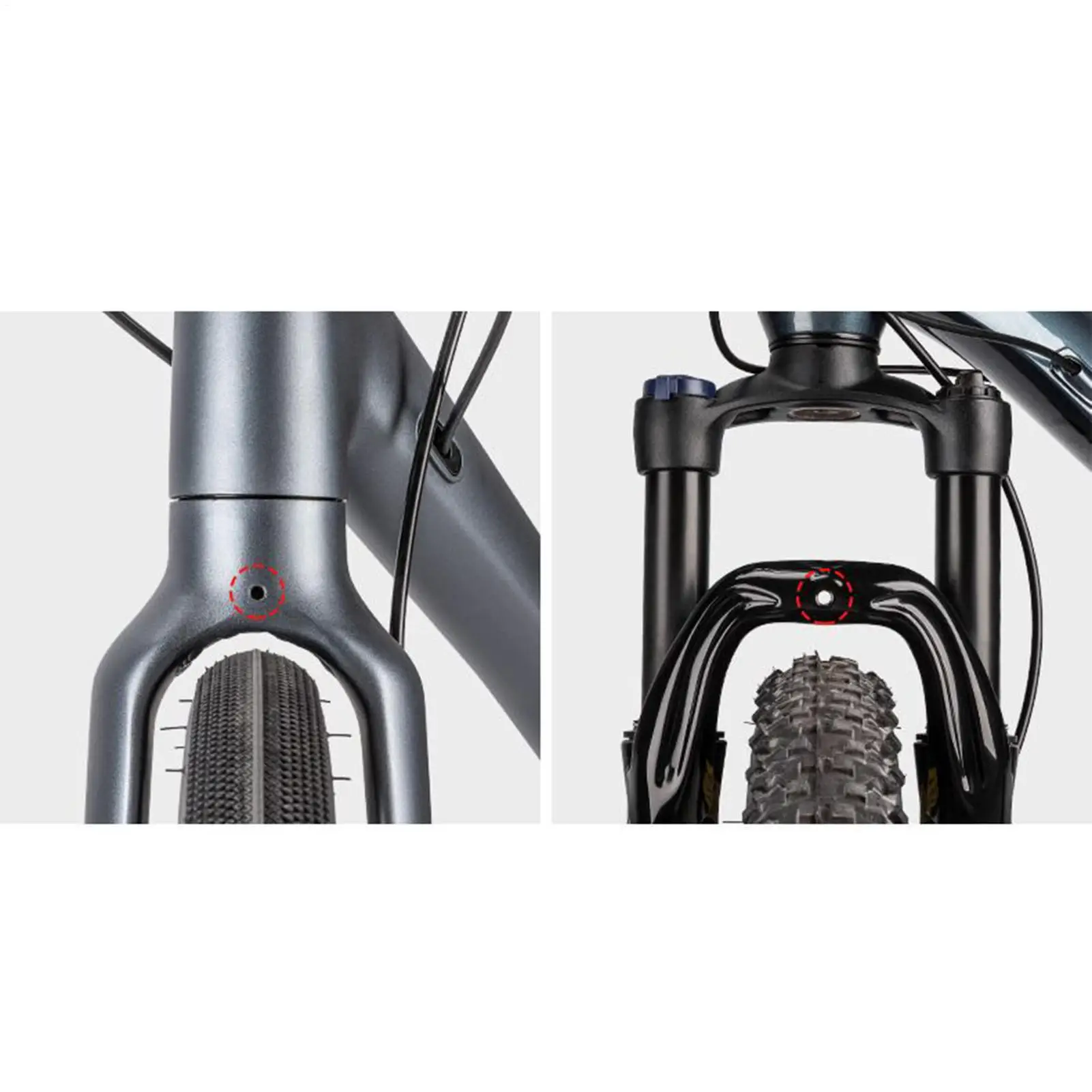 

Передняя стойка для велосипеда из алюминиевого сплава, универсальная переноска для горного дорожного велосипеда, полки для пиццы, легкий высокопрочный держатель для хранения