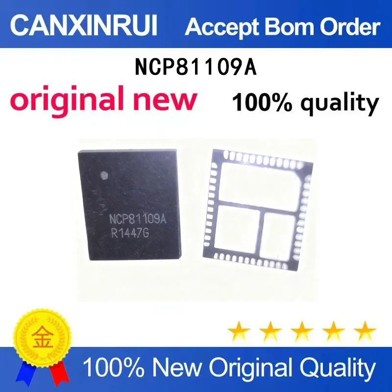 

(5-100 Pieces) New stock NCP81109AMNTXG NCP81109A QFN