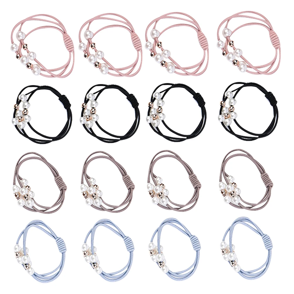 

30pcs Elastic Style Hair Ponytail Holders Rings Ponytail Holders Korean Women Hair Ties Headb Accessories