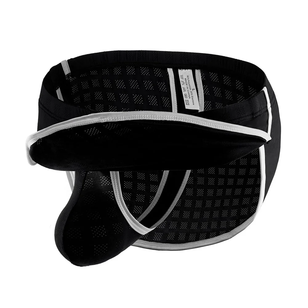 Calzoncillos tipo bóxer con bolsa convexa Sissy U para hombre, calzoncillos cómodos, ropa interior transpirable, pantalones cortos de malla con flechas, lencería erótica