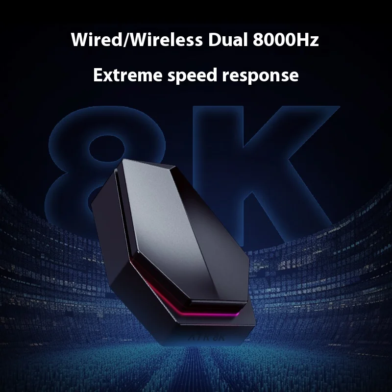 ATK Z1 Ultra Wireless 8K Gaming Mouse ATK Z1 Pro Max PAW3950 Ultra Smart Speed WirelessPolling Rate Low Latency 42000DPI Gift