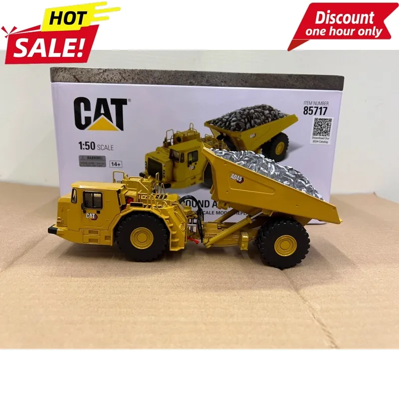 

DM 1:50 for CAT AD45 Caterpillar Underground Articulated Truck Alloy Construction Vehicle Model 85717