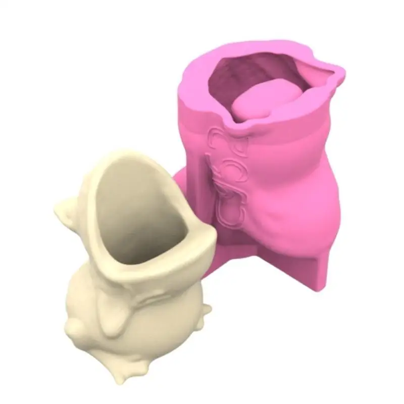 31BB Multipurpose Silicone Mould Frogs for Cement Plaster Artistic Creation