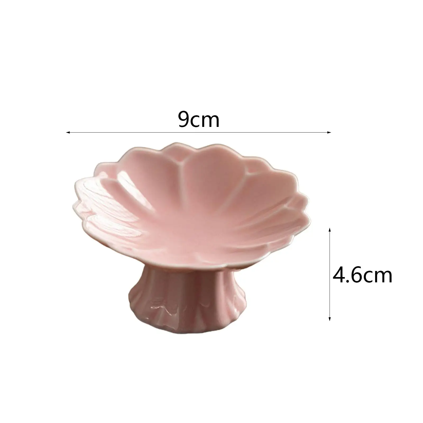 Ceramic Tray Serving Platter Multiuse Modern Fruit Display Tray Food Display Platter for Small Food Cookies Family