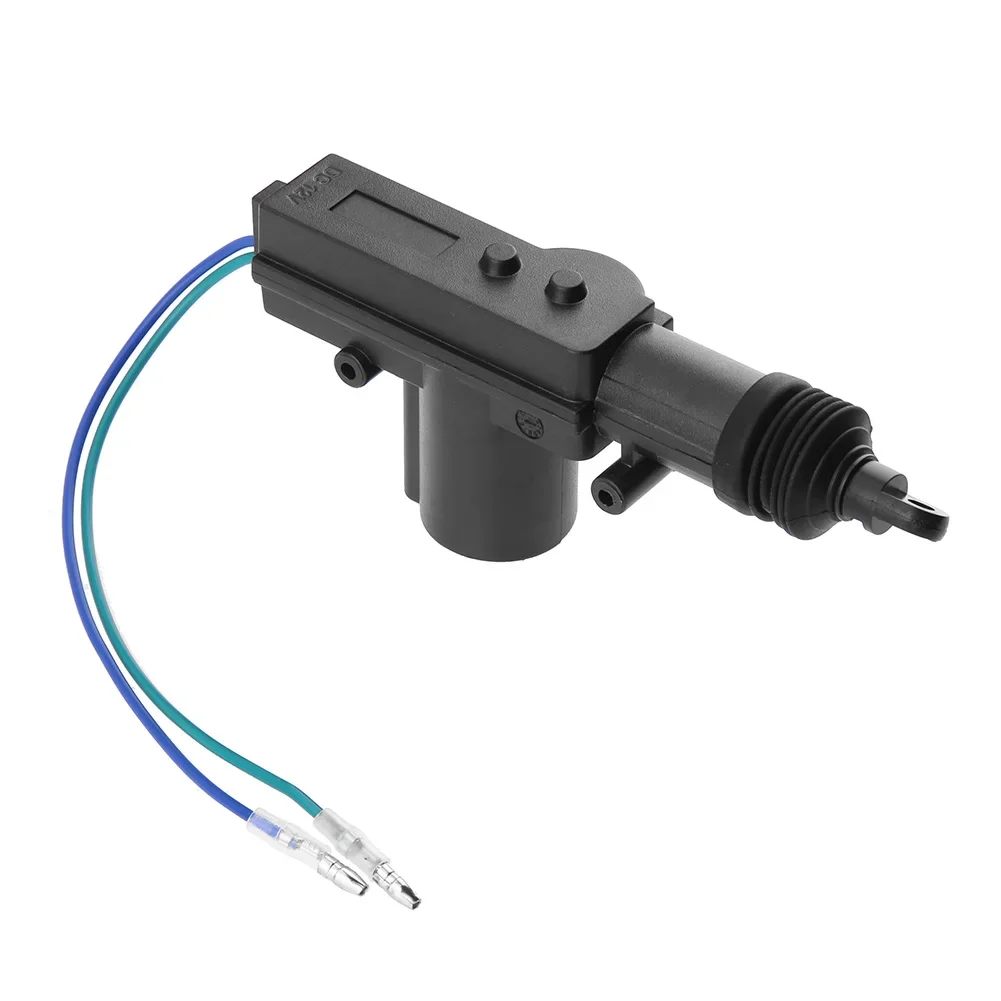 1-10 قطعة 2/5 سلك العالمي سيارة المحرك الكهربائي عن بعد قفل الباب المركزي 12 فولت الثقيلة قفل نظام واحد بندقية نوع عدة